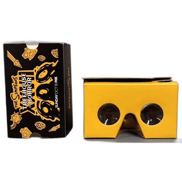 RARE The Simpsons Treehouse of Horror XXVII - 600th Episode -3D Goggle Promo - Picture 3 of 6